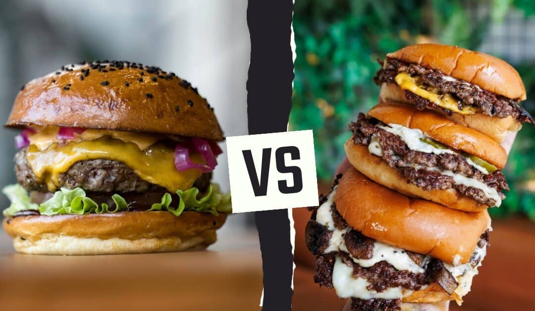 smash burger vs classic burger